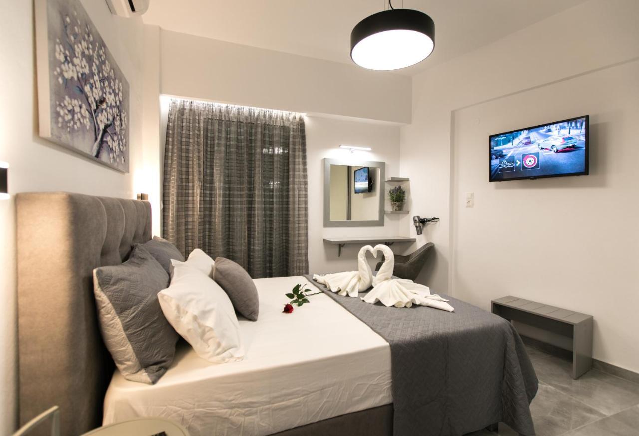 Luxury Shades Of Gray Apartment レティムノ エクステリア 写真